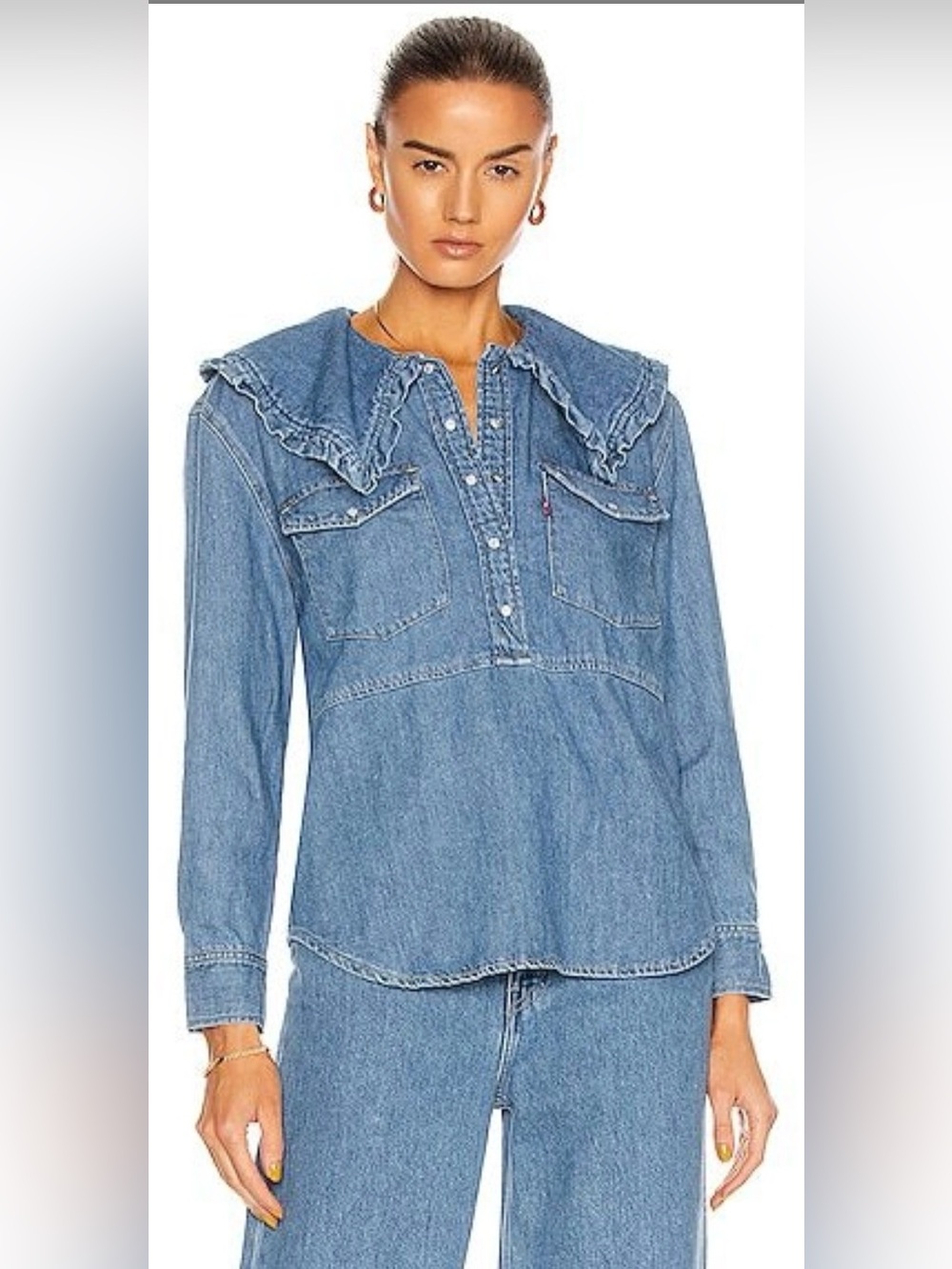 Levi's x Ganni Denim Shirt - Picture 2 of 9